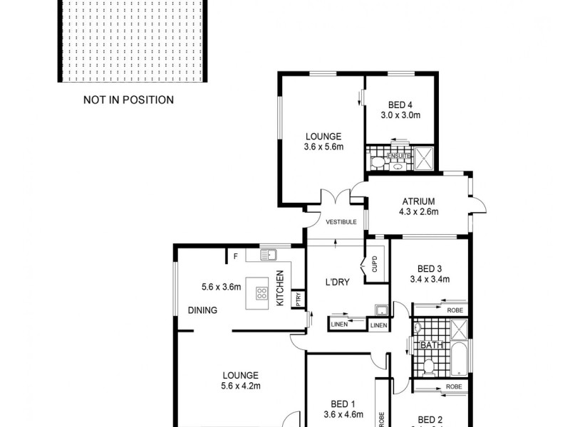 63 Belle Vue Road, Golden Square VIC 3555 Floorplan