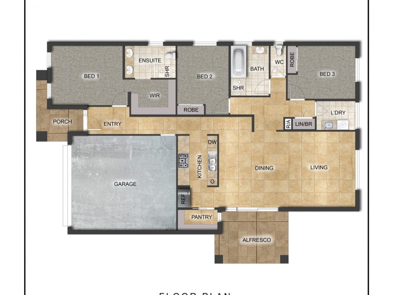 8 Creekview Place, Ascot VIC 3551 Floorplan