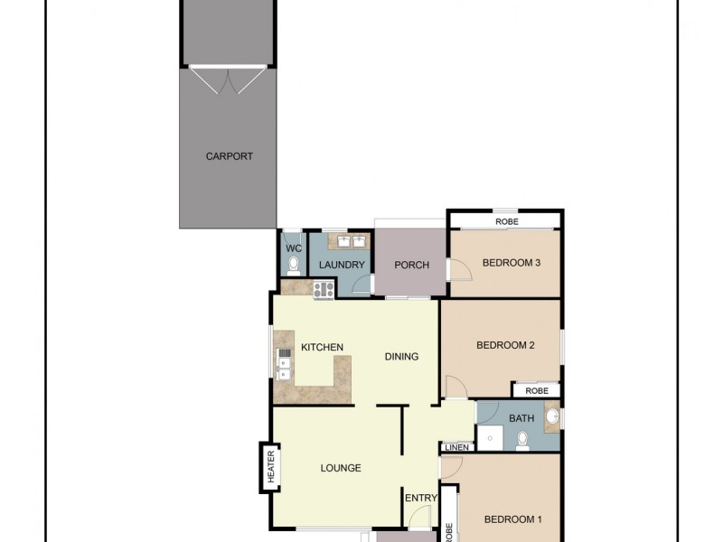 115 Neale Street, Flora Hill VIC 3550 Floorplan