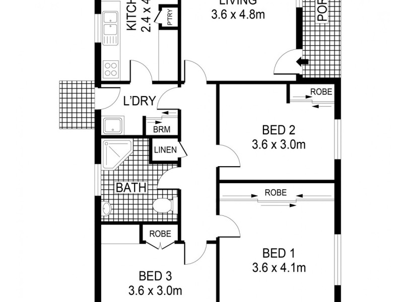 6 Vickers Court, Kennington VIC 3550 Floorplan