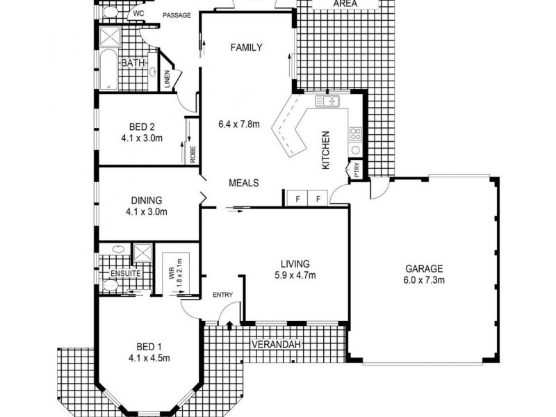 9 Bissell Drive, Golden Square VIC 3555 Floorplan