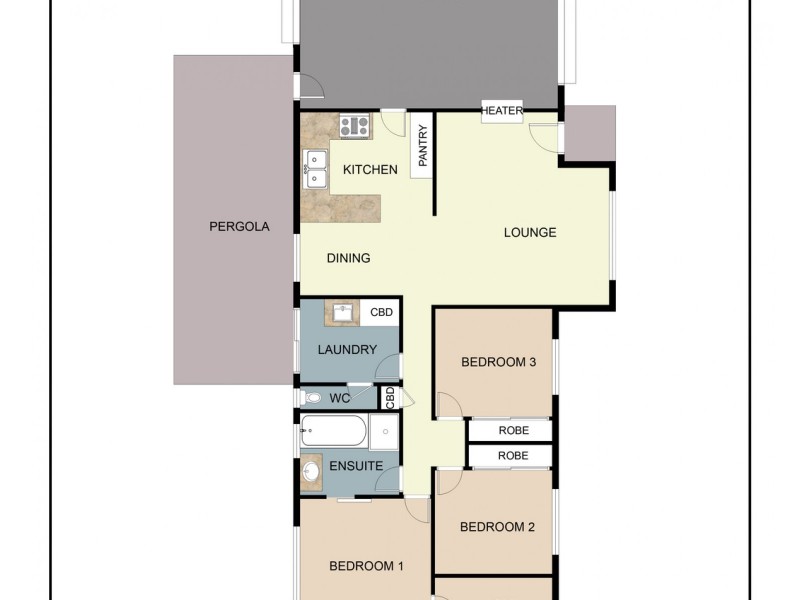 13B Grevillea Avenue, Kangaroo Flat VIC 3555 Floorplan