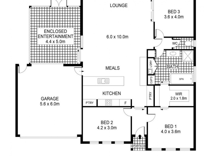 2 O’Neill Court, Epsom VIC 3551 Floorplan