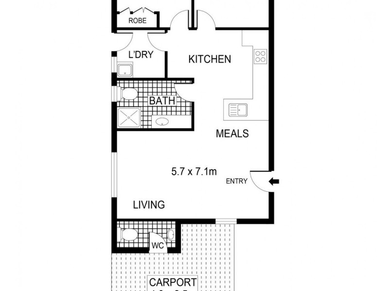 4/26 Woodbury Street, Strathdale VIC 3550 Floorplan