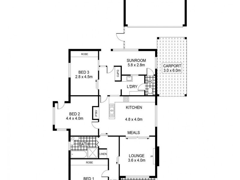 54 Havlin Street, Quarry Hill VIC 3550 Floorplan