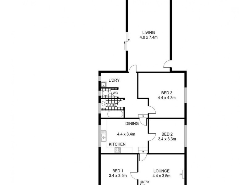 94 Thistle Street, Bendigo VIC 3550 Floorplan
