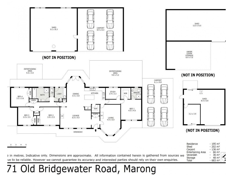 171 Old Bridgewater Road, Marong VIC 3515 Floorplan