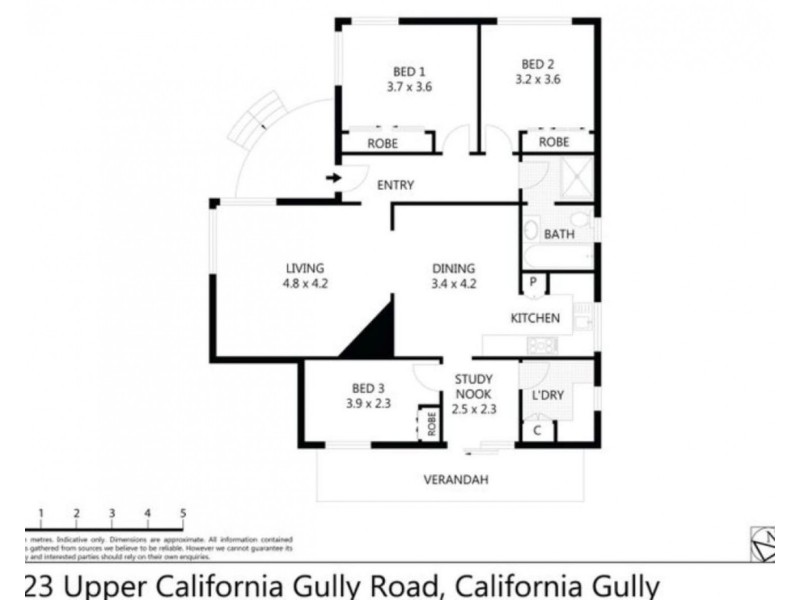 123 Upper California Gully Road, California Gully VIC 3556 Floorplan