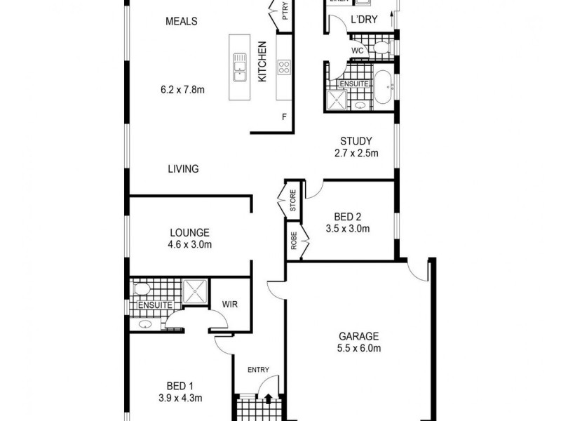 79 Greenfield Drive, Epsom VIC 3551 Floorplan