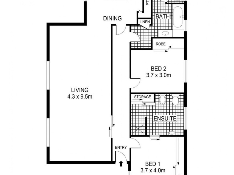 4 Ingleton Street West, Long Gully VIC 3550 Floorplan
