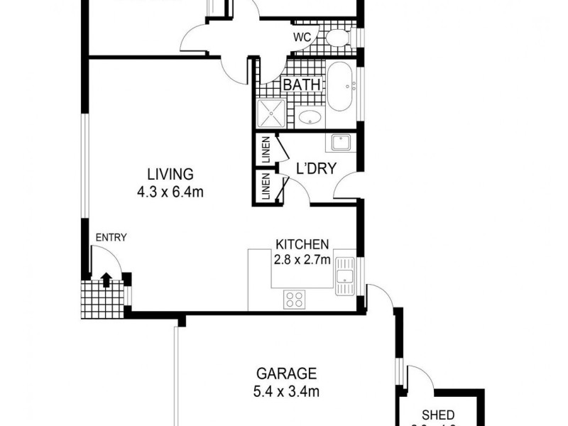 1,2,3 & 4/6  Wolstencroft Street, Flora Hill VIC 3550 Floorplan
