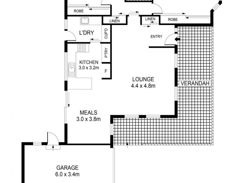 2/9 Derby Grove, Flora Hill VIC 3550 Floorplan