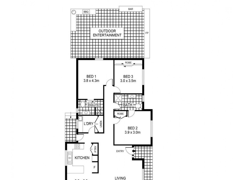 598 Napier Street, White Hills VIC 3550 Floorplan