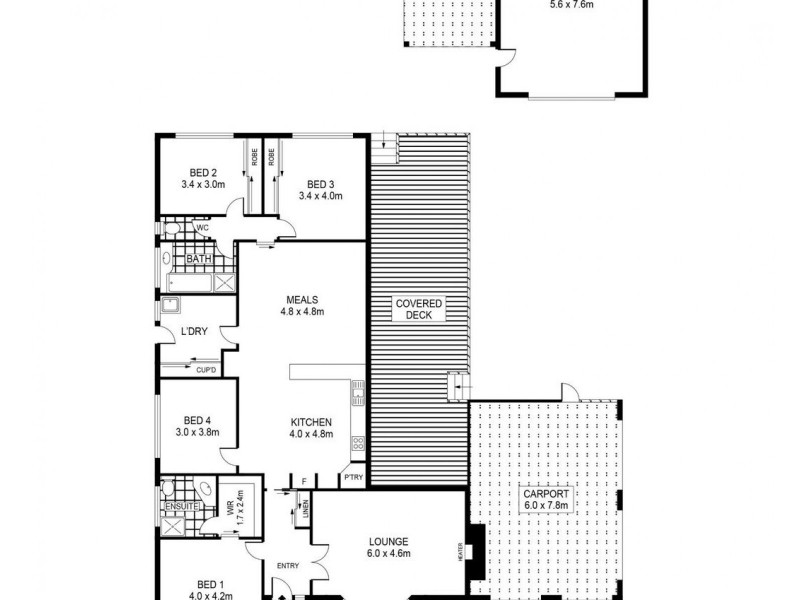 16 Collins Street, Kangaroo Flat VIC 3555 Floorplan