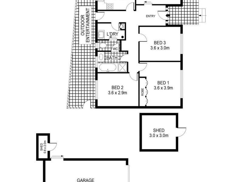 44 Fifth Avenue, White Hills VIC 3550 Floorplan
