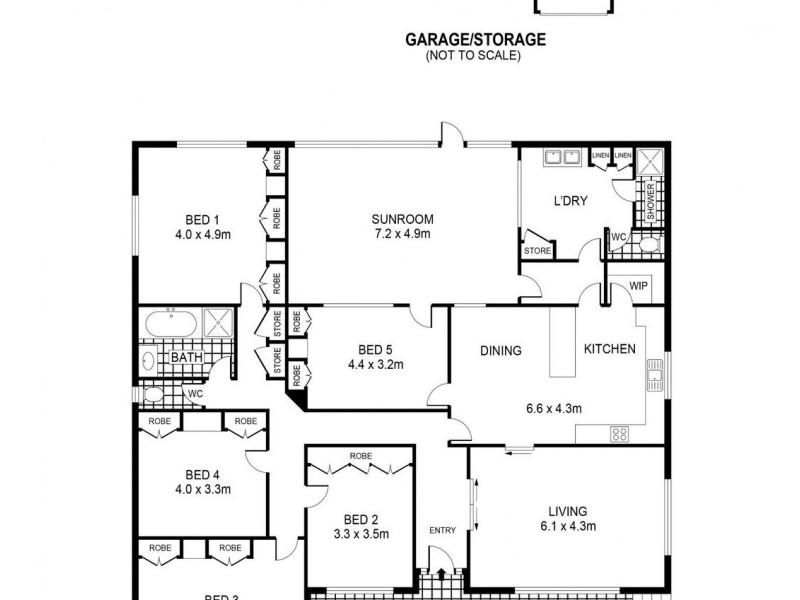 13 Yallambee Drive, Kennington VIC 3550 Floorplan