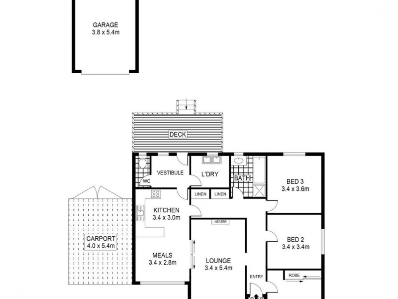 77 Nelson Street, California Gully VIC 3556 Floorplan