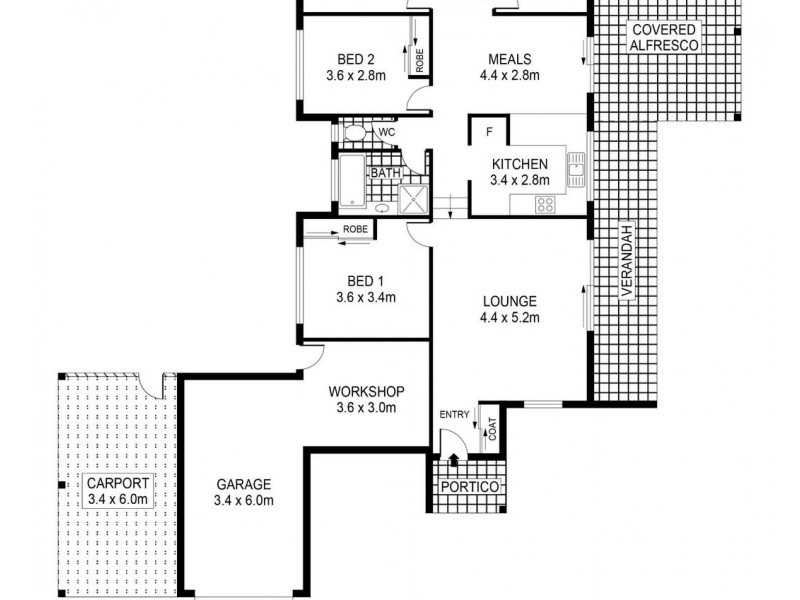 5 Hasker Court, Strathdale VIC 3550 Floorplan