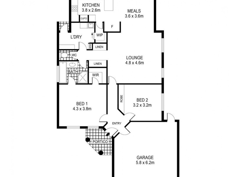 3 Isabella Grove, Strathdale VIC 3550 Floorplan