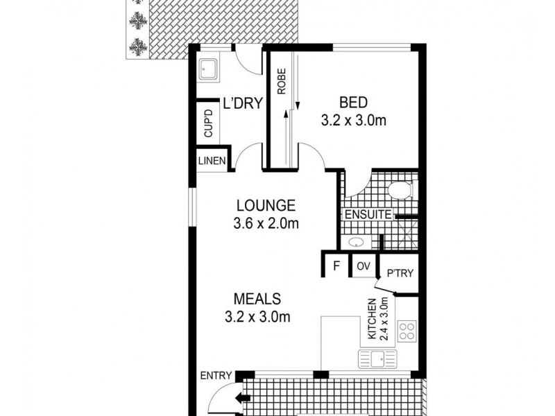 1/33-55 Mandurang Road, Spring Gully VIC 3550 Floorplan