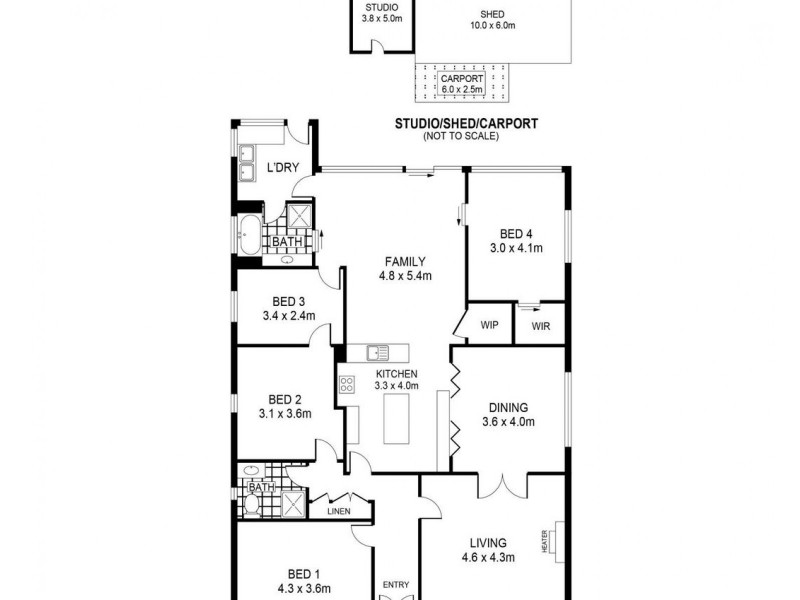 30 Smith Street, North Bendigo VIC 3550 Floorplan