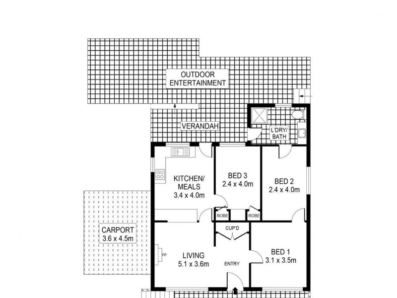 55 Race Street, Flora Hill VIC 3550 Floorplan
