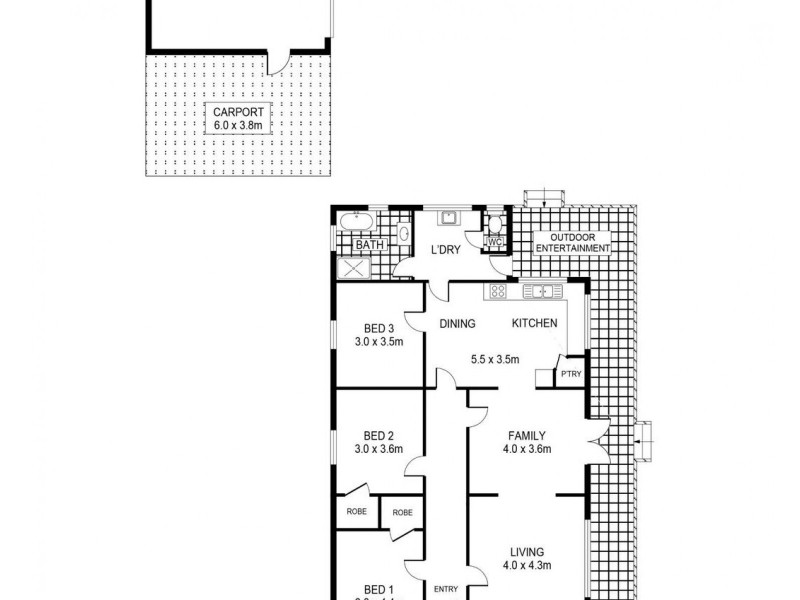 290 Cleary Road, Leichardt VIC 3516 Floorplan