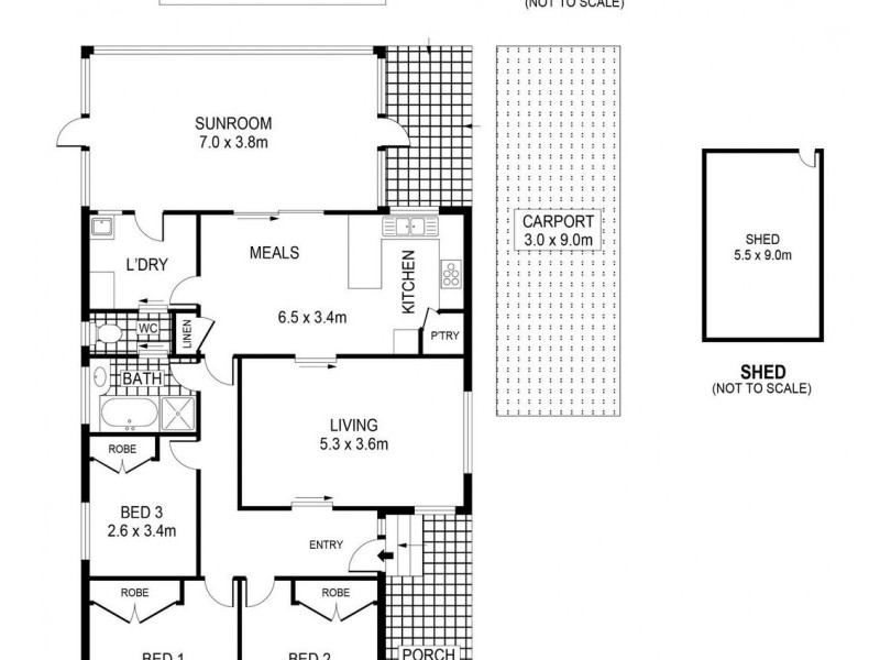 2 Spring Gully Road, Quarry Hill VIC 3550 Floorplan