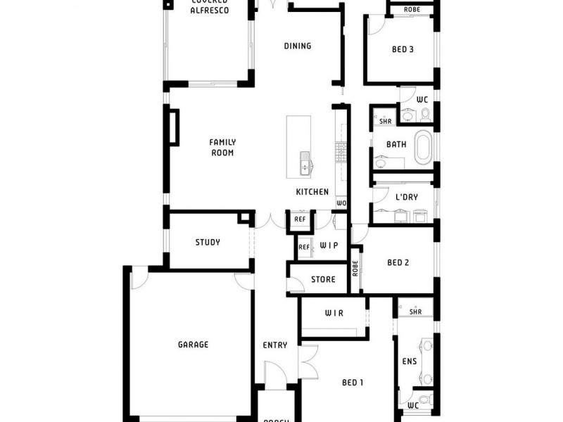 48 Regent Street, Strathfieldsaye VIC 3551 Floorplan
