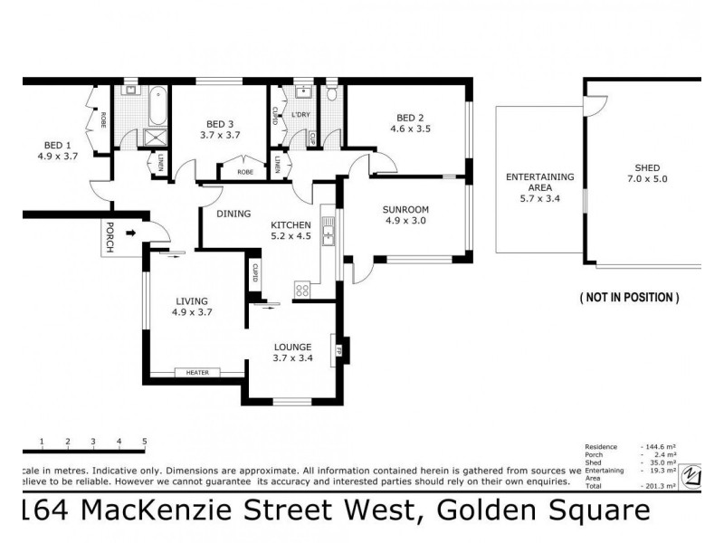 164 Mackenzie Street West Street, Golden Square VIC 3555
