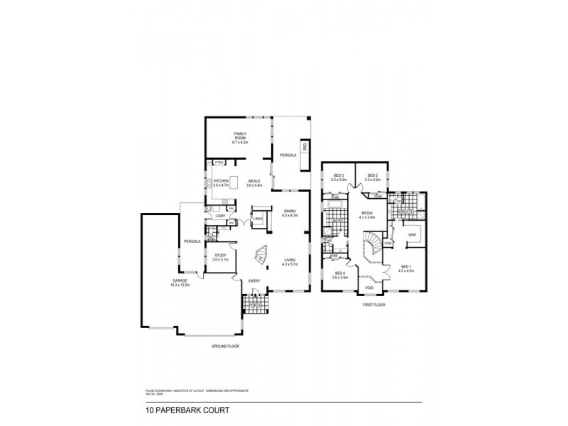 10 Paperbark Court, Strathdale VIC 3550 Floorplan