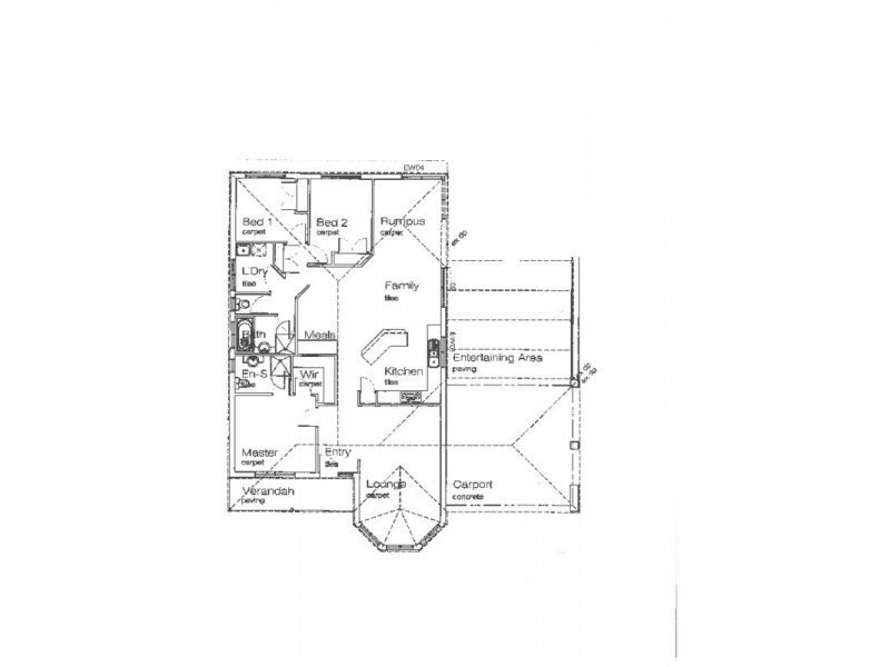 25 Pioneer Drive, Maiden Gully VIC 3551 Floorplan