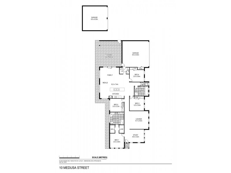 10 Medusa Street, Strathfieldsaye VIC 3551 Floorplan