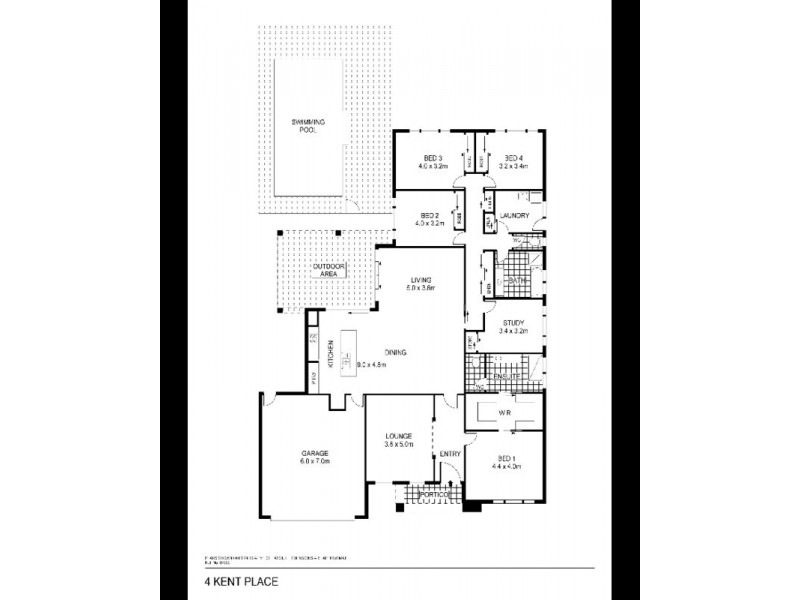 4 Kent Place, Strathfieldsaye VIC 3551 Floorplan