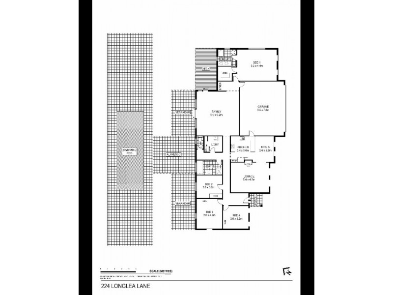224  Longlea Lane, Longlea VIC 3551 Floorplan