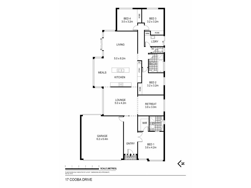 17 Cooba Drive, Epsom VIC 3551 Floorplan