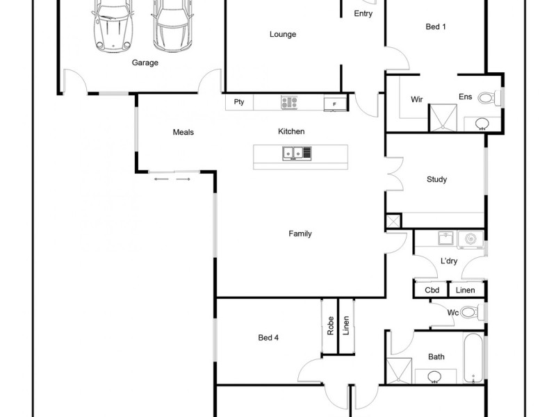 50 Arthurs Crescent, Strathfieldsaye VIC 3551 Floorplan
