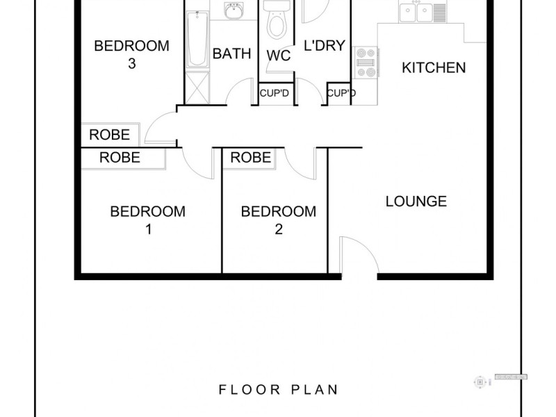 3/5 Michelsen Street, Bendigo VIC 3550 Floorplan