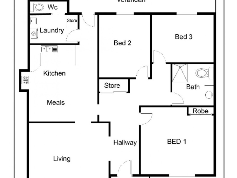 522 Napier Street, White Hills VIC 3550 Floorplan