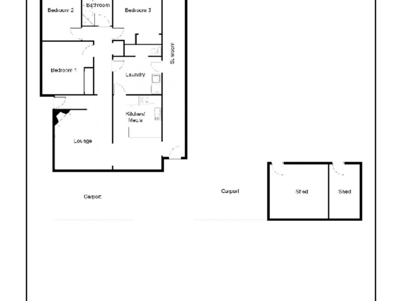 24 Alexander Street, Kangaroo Flat VIC 3555 Floorplan