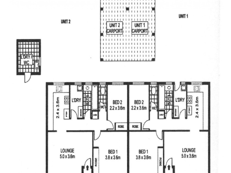 1-4/1 Adelaide Street, Flora Hill VIC 3550 Floorplan