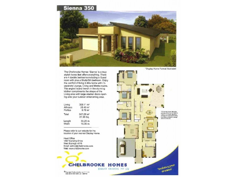 4 Grampian Court, Reedy Creek QLD 4227 Floorplan