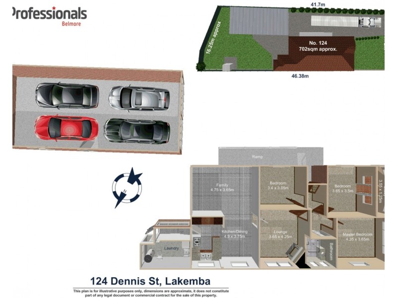 124 Dennis Street, Lakemba NSW 2195 Floorplan