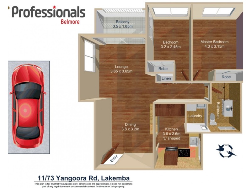 11/73-75 Yangoora Road, Lakemba NSW 2195 Floorplan