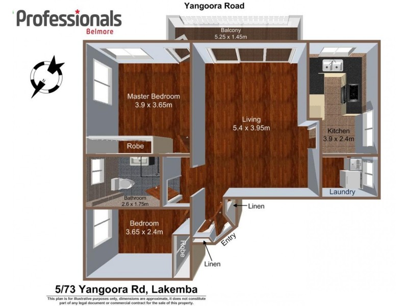 5/73-75 Yangoora Road, Lakemba NSW 2195 Floorplan