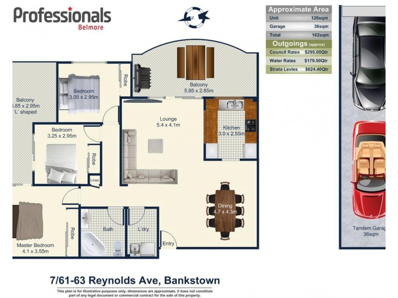 7/61 Reynolds Avenue, Bankstown NSW 2200 Floorplan