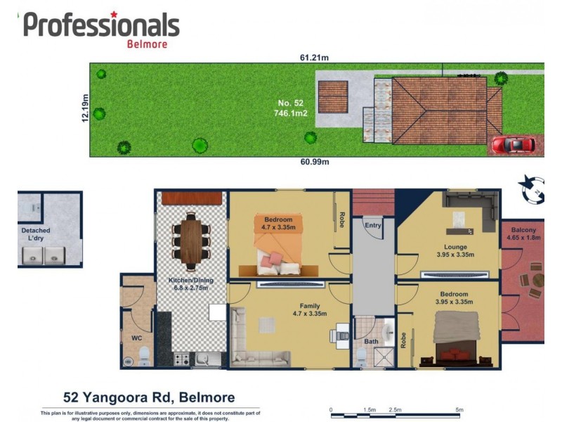 52 Yangoora Road, Belmore NSW 2192 Floorplan