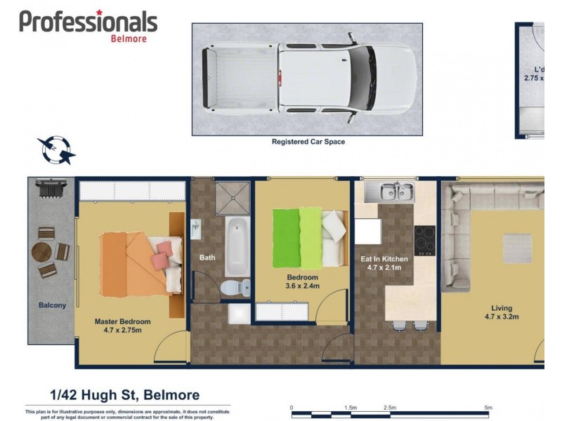 1/42 Hugh Street, Belmore NSW 2192 Floorplan