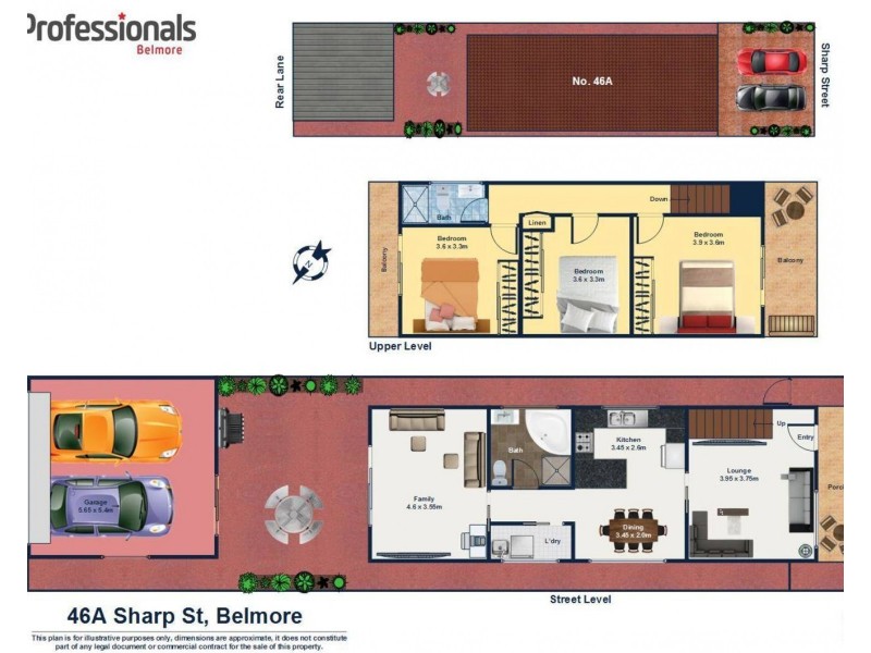 46A Sharp Street, Belmore NSW 2192 Floorplan