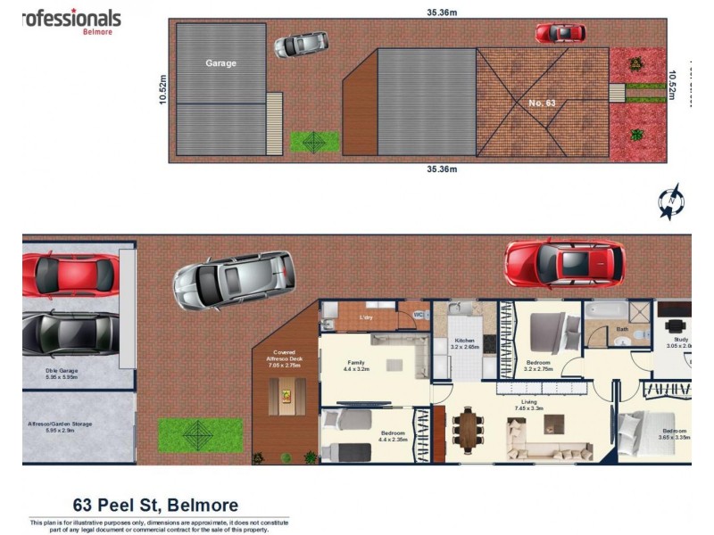 63 Peel Street, Belmore NSW 2192 Floorplan
